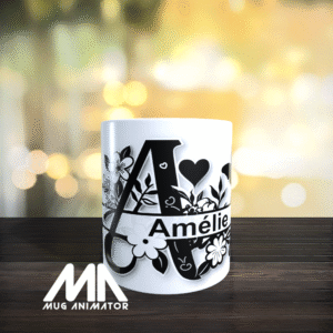 Mug Personnalisable – Lettre & Prénom