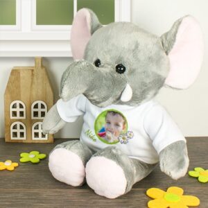 Peluche Éléphant – Avec T-shirt personnalisable